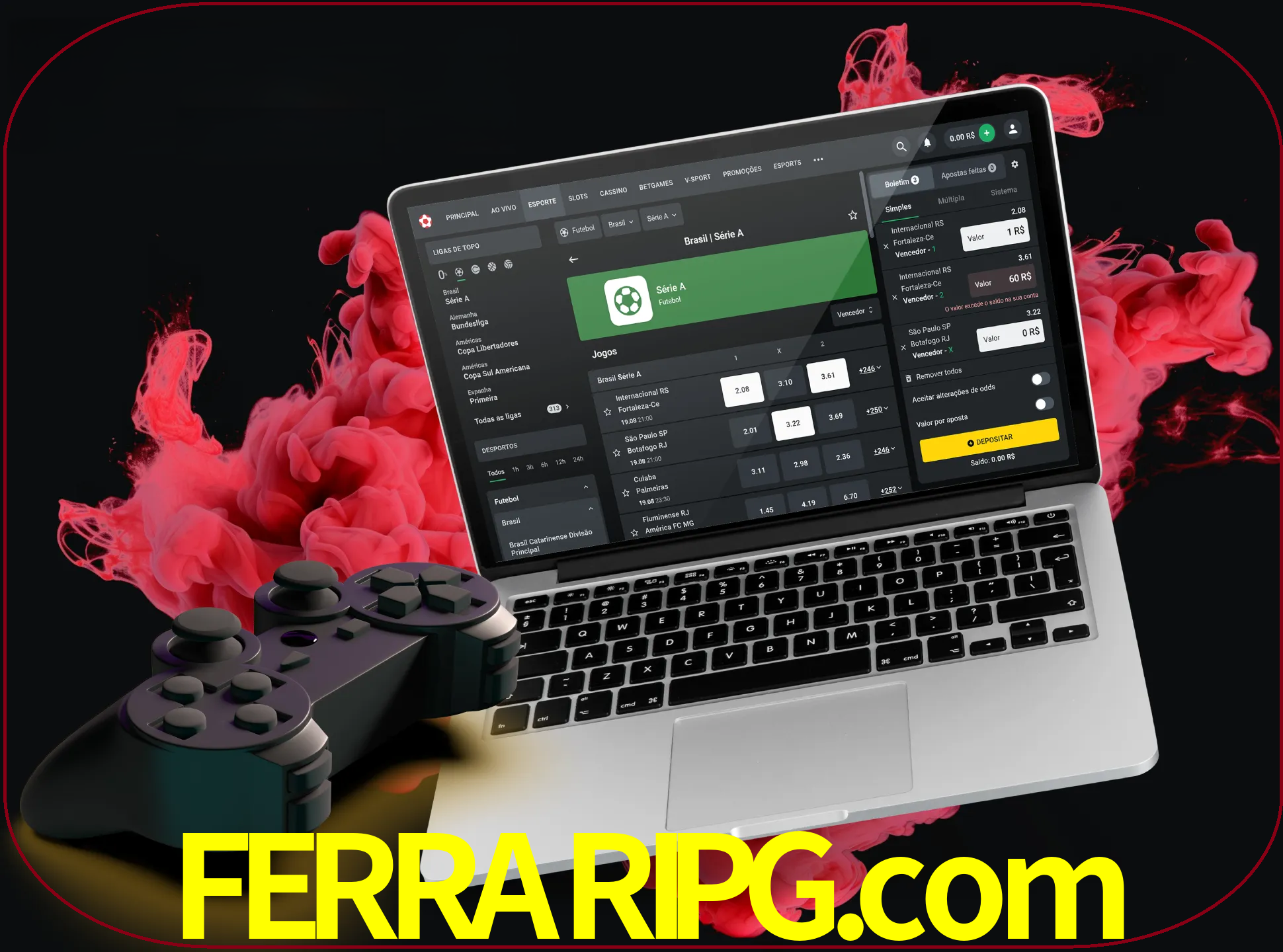 Visite a secção especial de jogos de vídeo em ferraripg para descobrir em que jogos pode apostar e ganhar muito dinheiro.