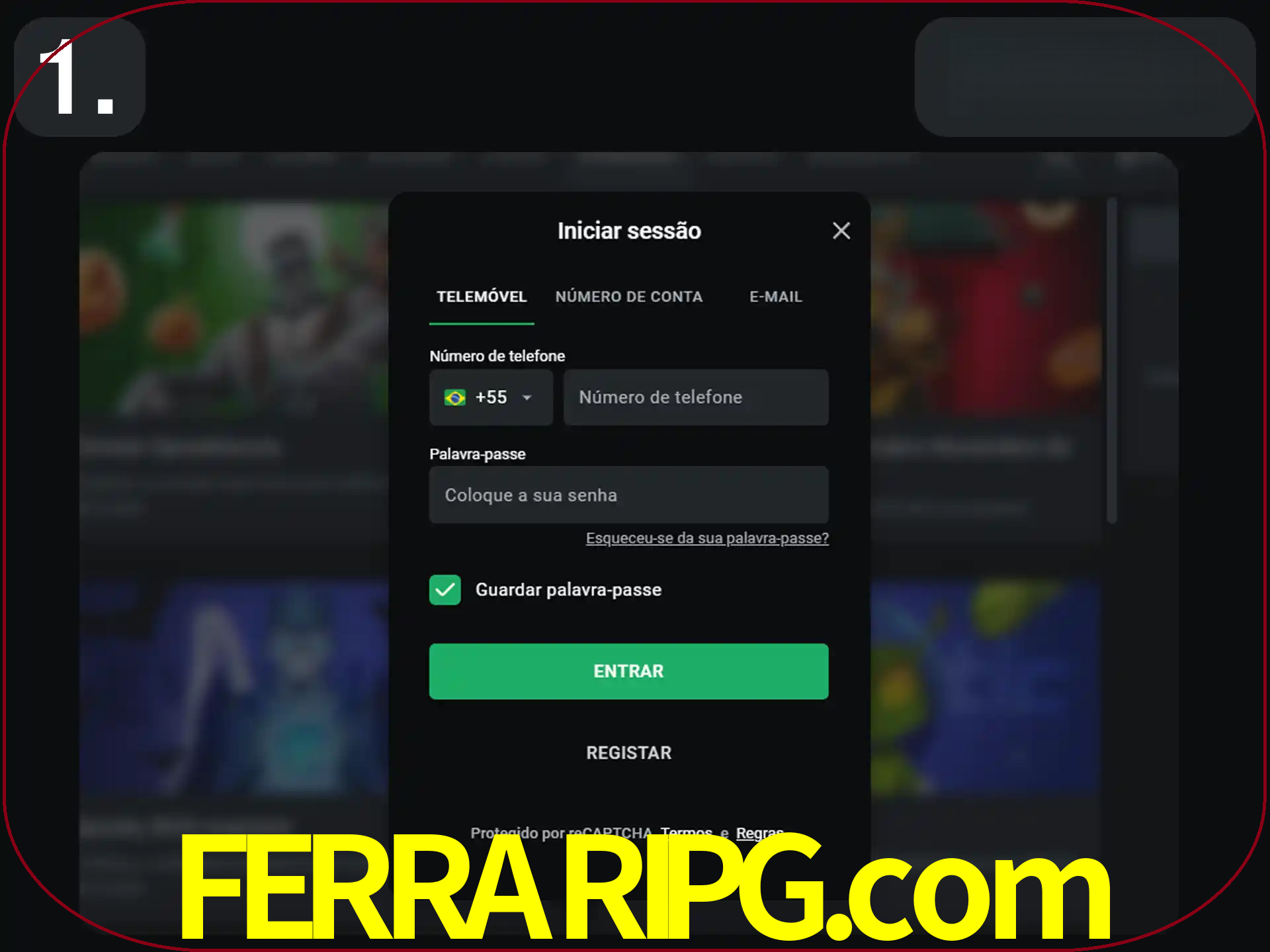 Acesse o site.
