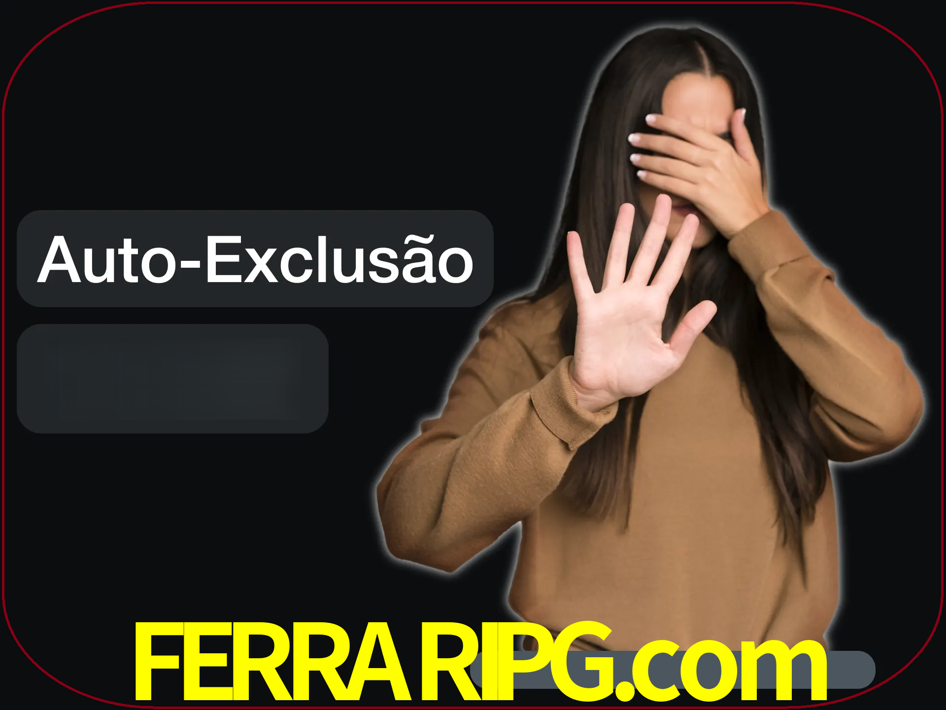 Você pode desistir se sentir anexiedade.